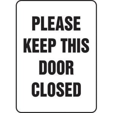 Accuform Plastic, 14 in x 10 in, 3/16" mounting holes MADM574VP